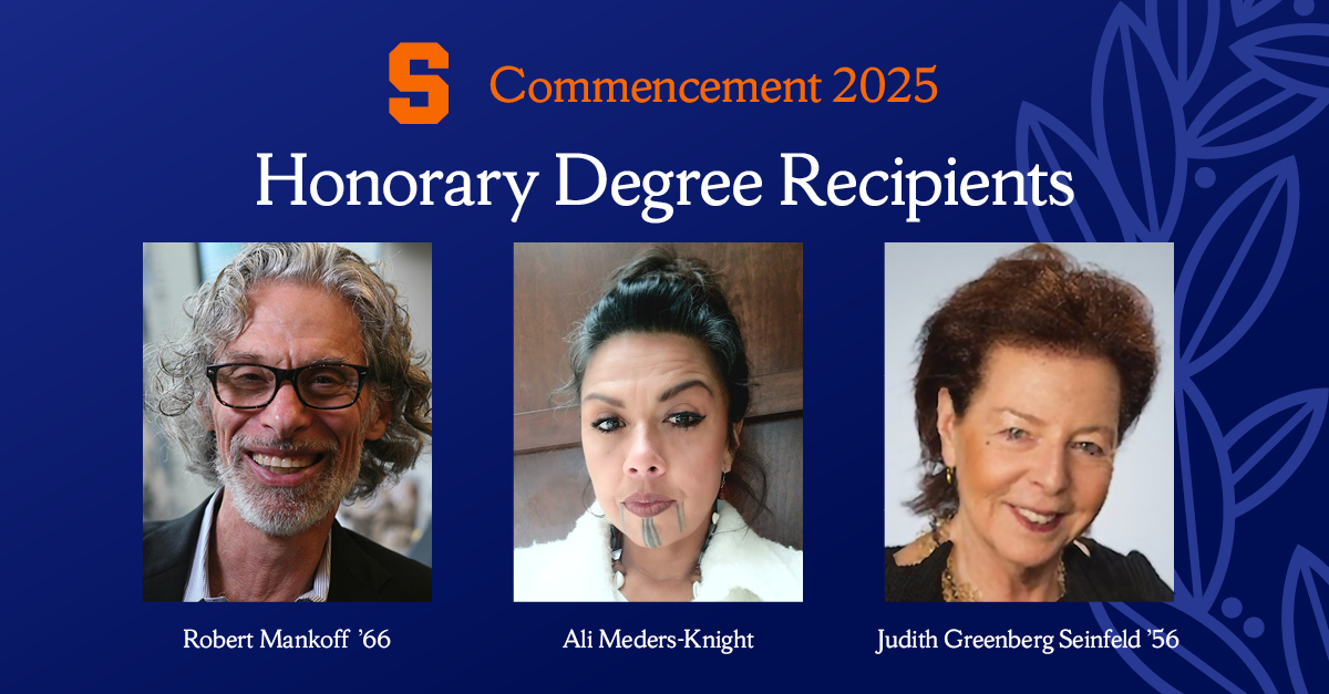 Honory Degree Recipients collage
